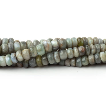 3-5mm Cat's Eye Chrysoberyl Plain Rondelle Beads 18 inch 245 pieces (ONLINE ORDER ONLY)