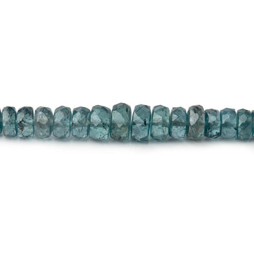 2.5-5mm Indigo Kyanite Faceted Rondelle Beads 18 inch 233 pieces AA (ONLINE ORDER ONLY)