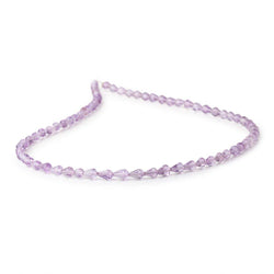 3-5mm Pink Amethyst Straight Drilled Faceted Tear Drop Beads 14.5 inch 58 pieces (ONLINE ORDER ONLY)