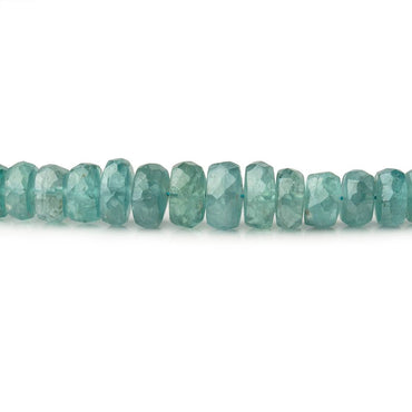 3-5mm Teal Green Kyanite Faceted Rondelle Beads 16 inch 159 pieces AA (ONLINE ORDER ONLY)