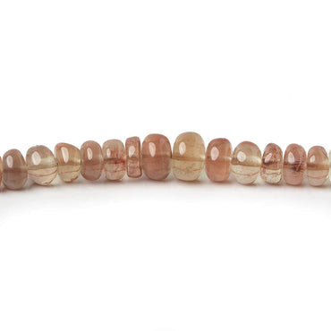 3-6mm Andesine plain rondelle beads 18 inch 180 pieces (ONLINE ORDER ONLY)