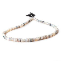 3-6mm Australian Opal Square Plain Heshi Beads 16 inch 270 pieces (ONLINE ORDER ONLY)