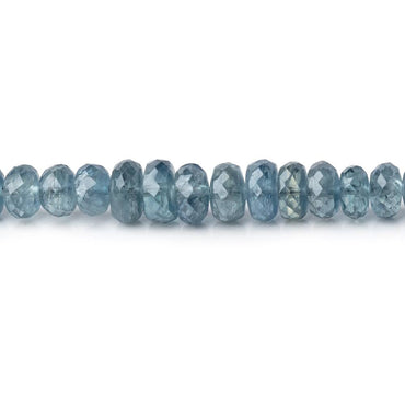 3-6mm Blue Sapphire Faceted Rondelle Beads 16 inch 169 pieces AA (ONLINE ORDER ONLY)