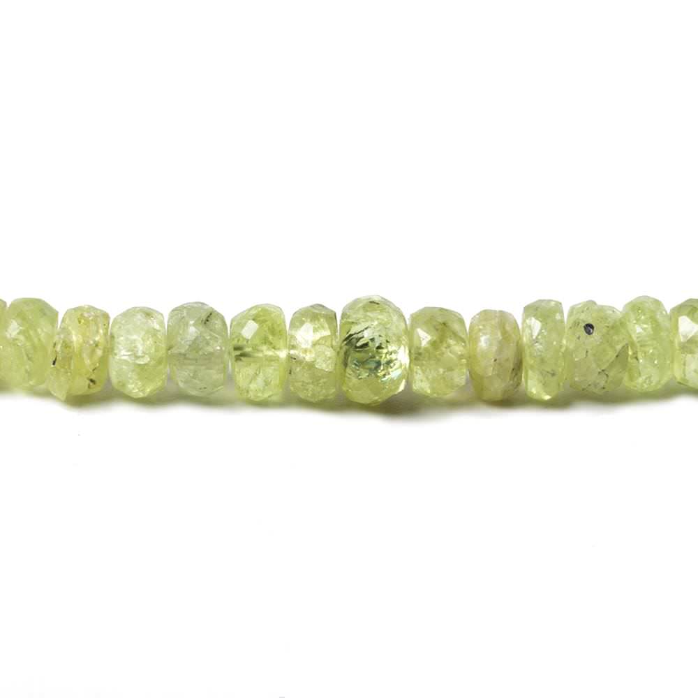 3 - 6mm Chrysoberyl Faceted Rondelle Beads 162 beads (ONLINE ORDER ONLY)