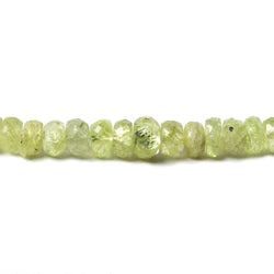 3 - 6mm Chrysoberyl Faceted Rondelle Beads 162 beads (ONLINE ORDER ONLY)