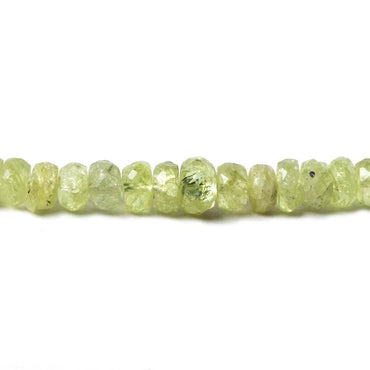 3 - 6mm Chrysoberyl Faceted Rondelle Beads 162 beads (ONLINE ORDER ONLY)