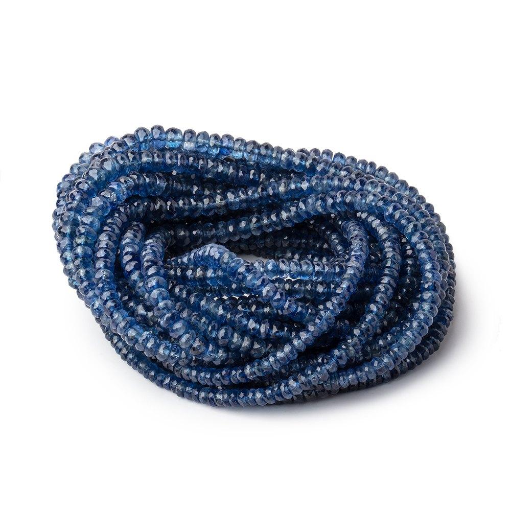 3-6mm Kyanite Faceted Rondelle Beads 16 inch 187 pieces AA (ONLINE ORDER ONLY)