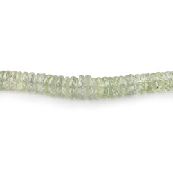 3-6mm Lime Green Sapphire Faceted Heishi Beads 17 inch 338 pieces AAA (ONLINE ORDER ONLY)