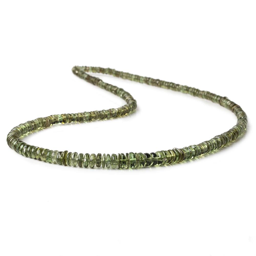 3-6mm Moldavite plain heshi beads 17 inch A grade (ONLINE ORDER ONLY)