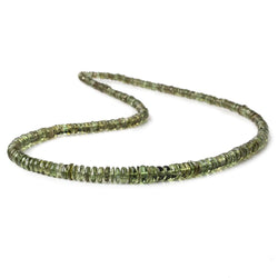 3-6mm Moldavite plain heshi beads 17 inch A grade (ONLINE ORDER ONLY)