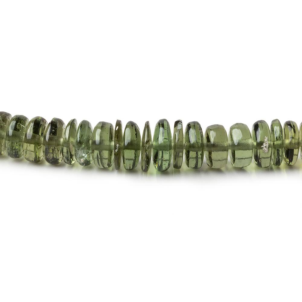 3-6mm Moldavite plain heshi beads 17 inch A grade (ONLINE ORDER ONLY)