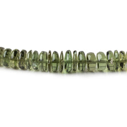 3-6mm Moldavite plain heshi beads 17 inch A grade (ONLINE ORDER ONLY)