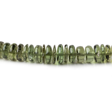 3-6mm Moldavite plain heshi beads 17 inch A grade (ONLINE ORDER ONLY)