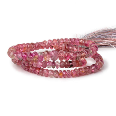 3-6mm Multi Color Tourmaline Faceted Rondelle Beads 15 inch 157 pieces AA (ONLINE ORDER ONLY)