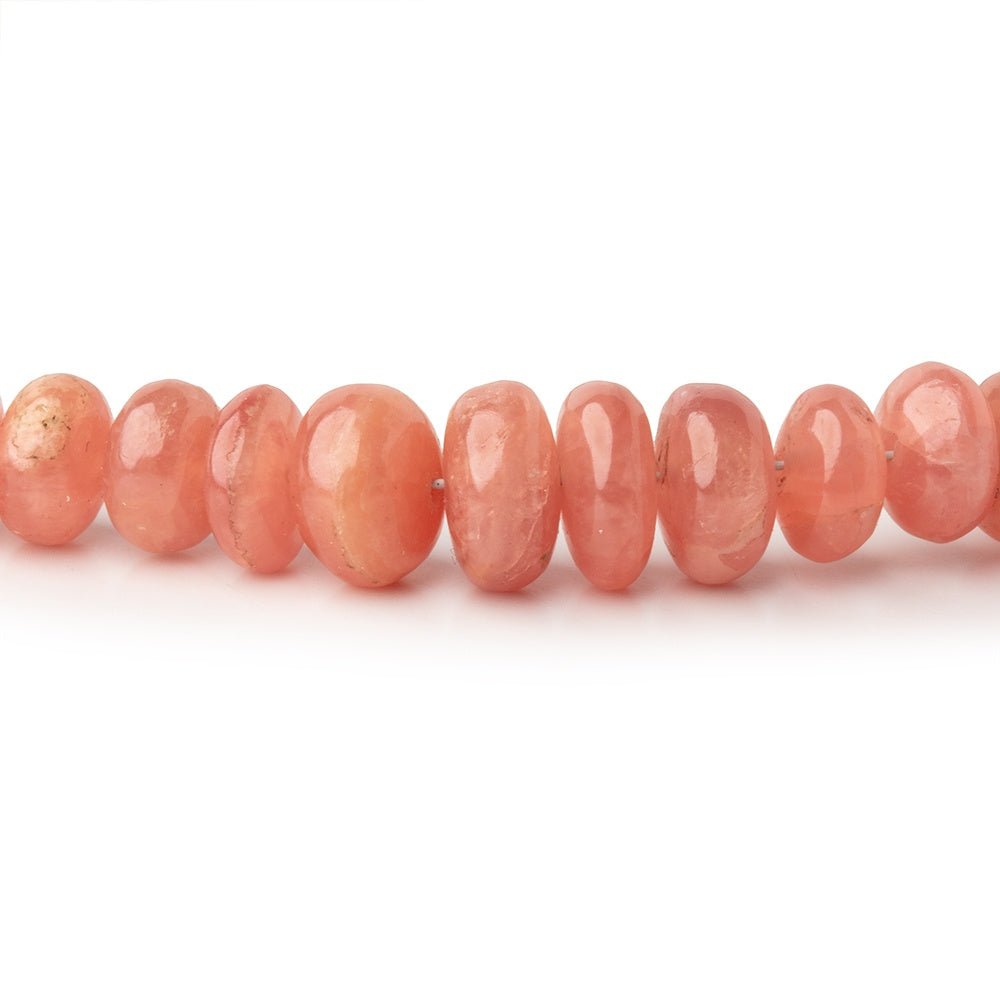 3-6mm Rhodochrosite Plain Rondelle Beads 16 inch 130 pieces AA (ONLINE ORDER ONLY)