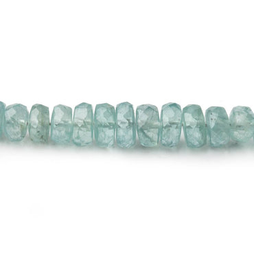 3-6mm Teal Green Kyanite Faceted Rondelle Beads 16 inch 151 pieces (ONLINE ORDER ONLY)