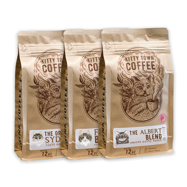 3 Bag Coffee Sampler: Albert, Fezzik, Sydney (Online Order Only)