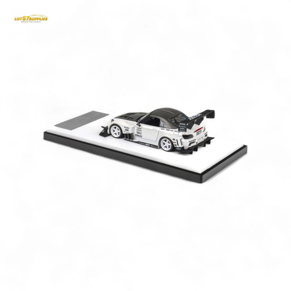 Microturbo Custom S2000 - Metallic White TOP FUEL 1:64 (ONLINE ORDER ONLY)