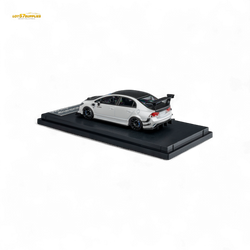 (Pre-Order) Microturbo Honda Civic Type R FD2 Spoon Sports - Metallic White 1:64 (Online Order Only)