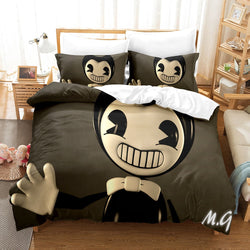 Bendy and the ink machine Bedding Set Quilt Cover (Online Order Only)