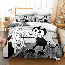 Bendy and the ink machine Bedding Set Quilt Cover (Online Order Only)