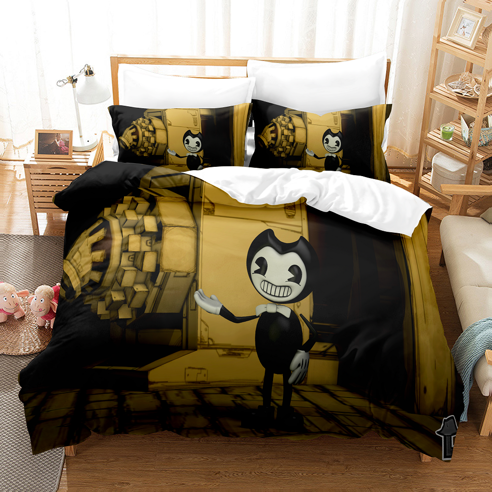 Bendy and the ink machine Bedding Set Quilt Cover (Online Order Only)