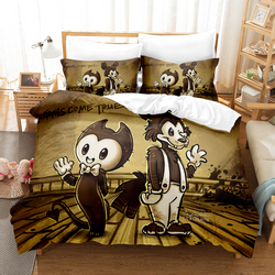 Bendy and the ink machine Bedding Set Quilt Cover (Online Order Only)
