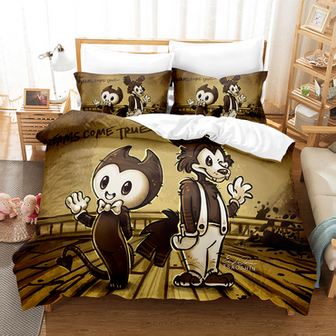 Bendy and the ink machine Bedding Set Quilt Cover (Online Order Only)