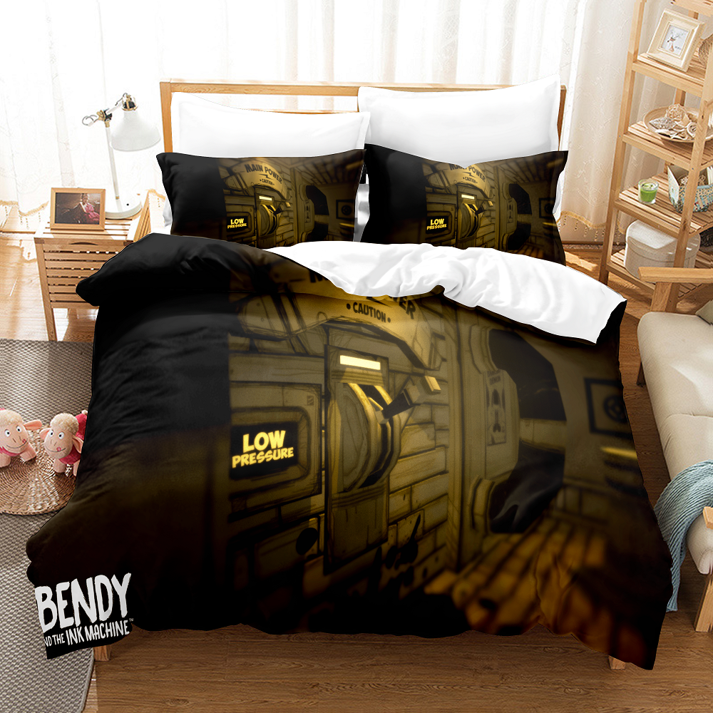 Bendy and the ink machine Bedding Set Quilt Cover (Online Order Only)