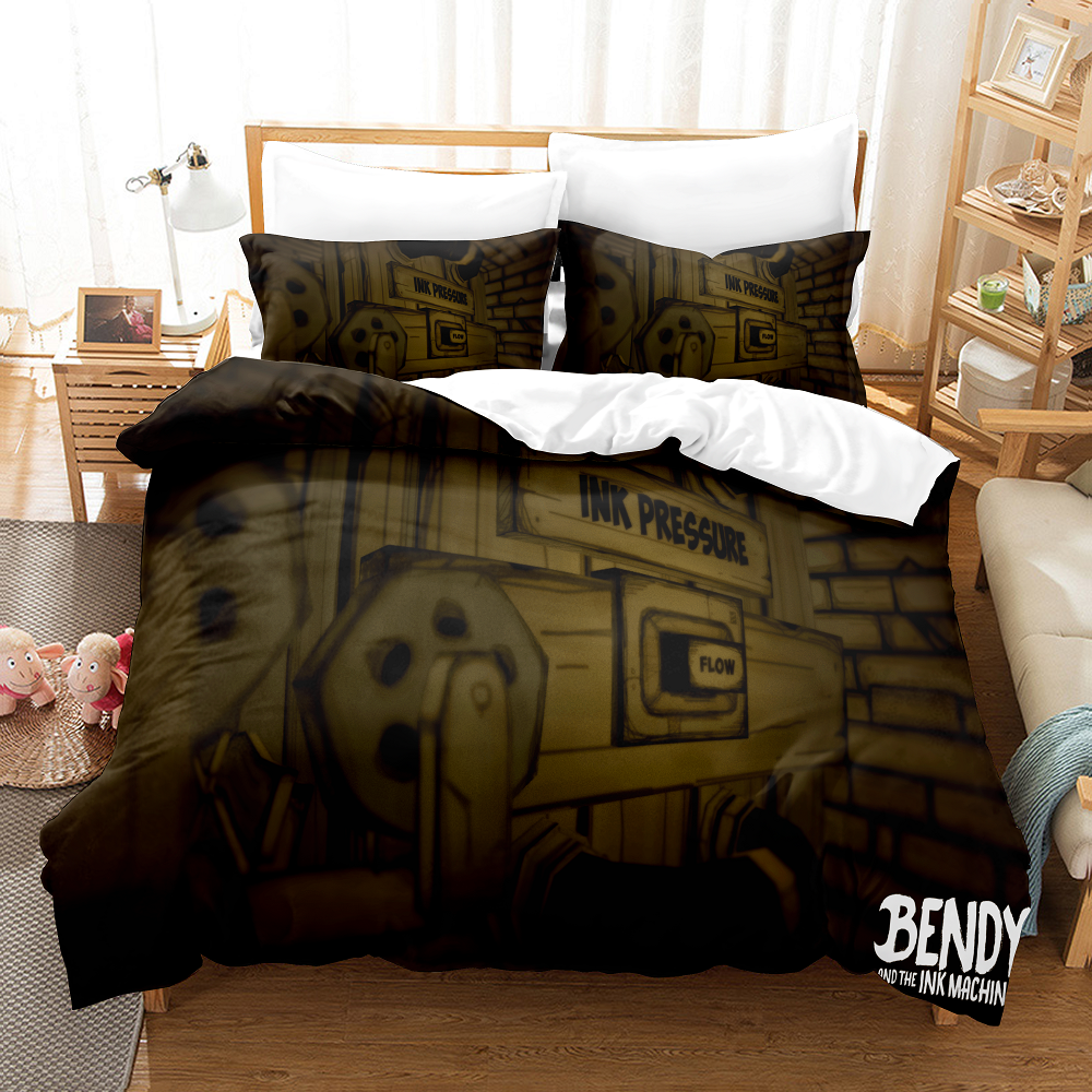 Bendy and the ink machine Bedding Set Quilt Cover (Online Order Only)