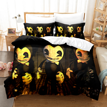Bendy and the ink machine Bedding Set Quilt Cover (Online Order Only)