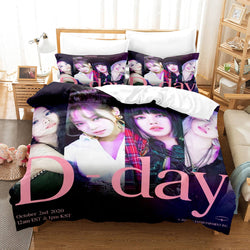 Blackpink Cosplay Bedding Set Quilt Cover Without Filler (Online Order Only)