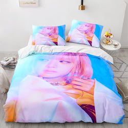 Blackpink Cosplay Bedding Set Quilt Cover Without Filler (Online Order Only)