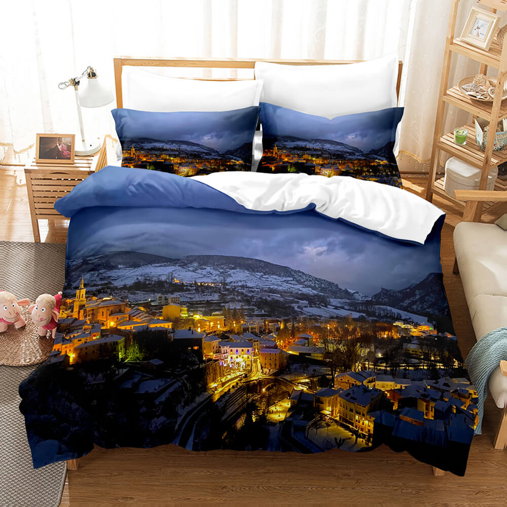 Coastal Beach Theme Bedding Sets Quilt Cover Without Filler (Online Order Only)