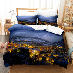 Coastal Beach Theme Bedding Sets Quilt Cover Without Filler (Online Order Only)