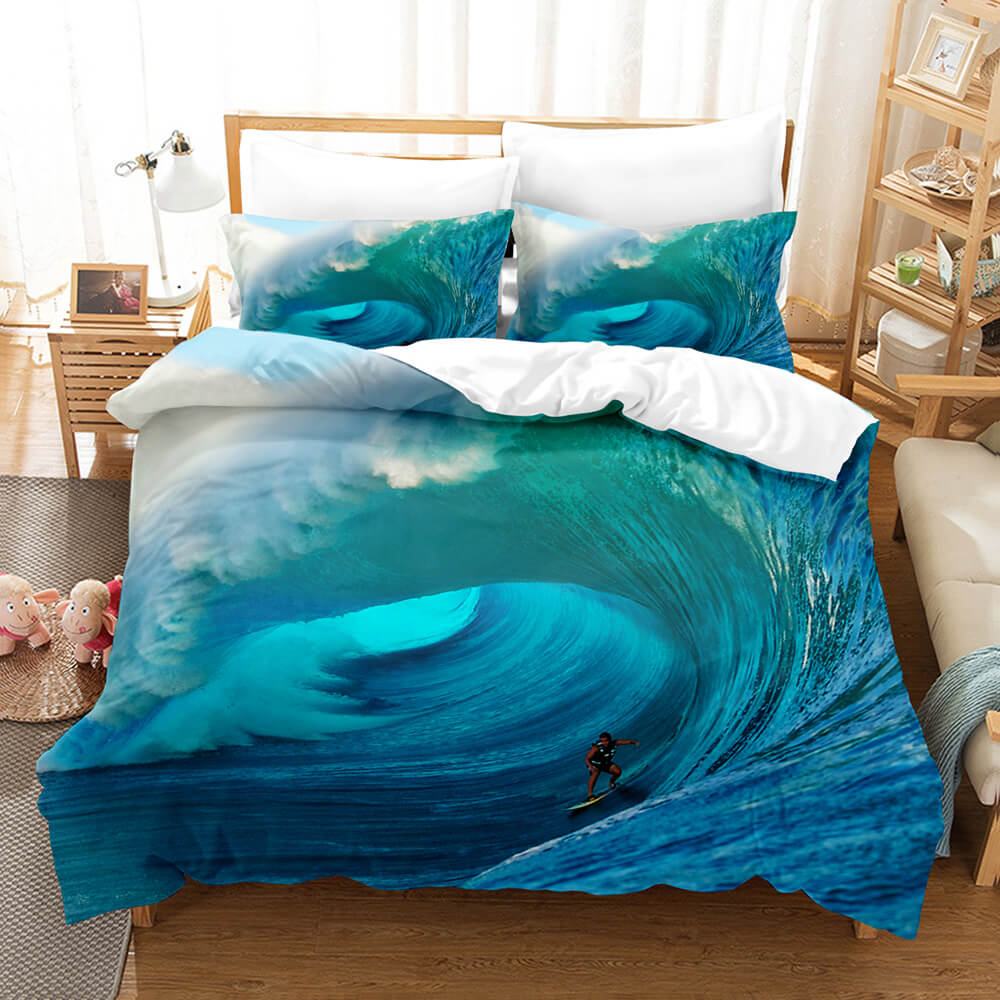 Coastal Beach Theme Bedding Sets Quilt Cover Without Filler (Online Order Only)