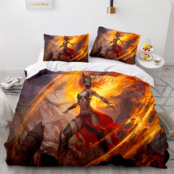 Dragon Attack Cosplay Bedding Set Quilt Cover Without Filler (Online Order Only)