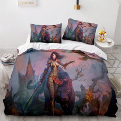Dragon Attack Cosplay Bedding Set Quilt Cover Without Filler (Online Order Only)