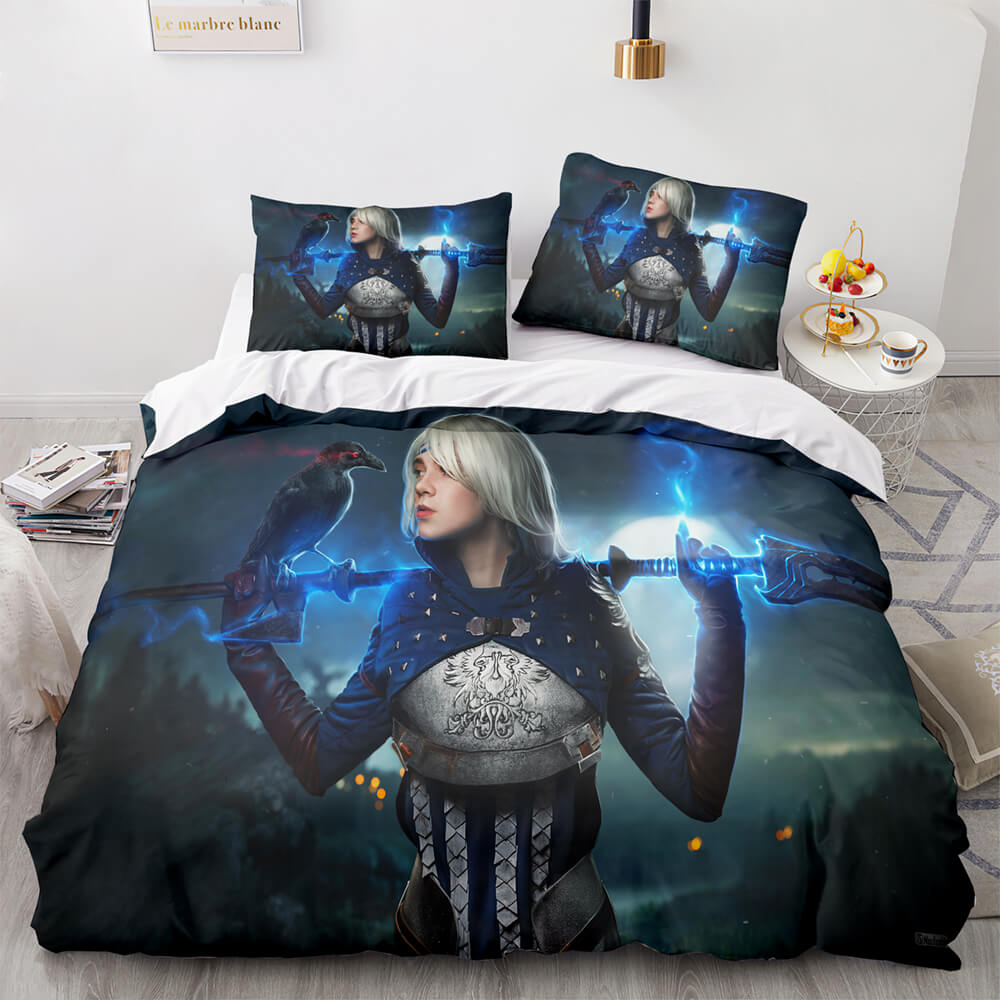 Dragon Attack Cosplay Bedding Set Quilt Cover Without Filler (Online Order Only)
