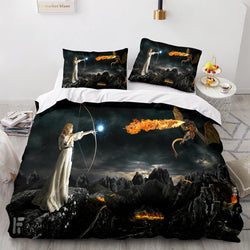Dragon Attack Cosplay Bedding Set Quilt Cover Without Filler (Online Order Only)