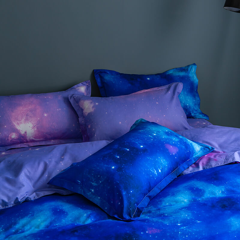 3-Piece Galaxy Sky Bedding Set Duvet Covers Without Filler (Online Order Only)