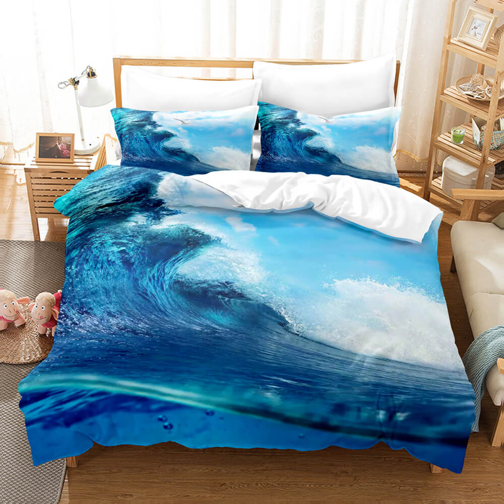 Ocean Bedding Set Quilt Cover Set Without Filler (Online Order Only)
