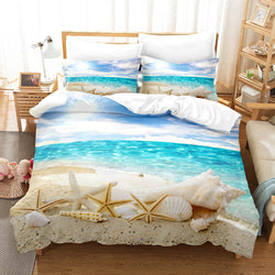 Ocean Bedding Set Quilt Cover Set Without Filler (Online Order Only)