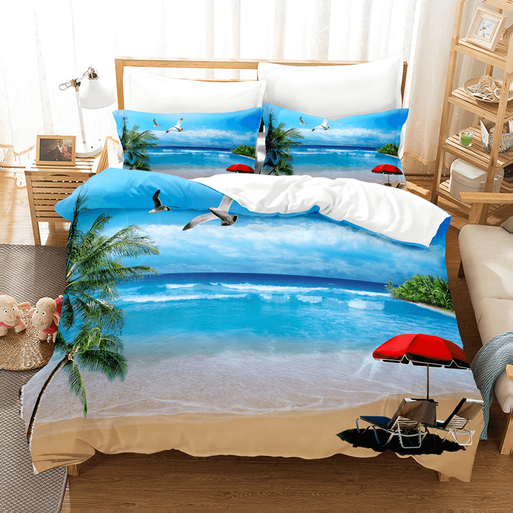 Ocean Bedding Set Quilt Cover Set Without Filler (Online Order Only)