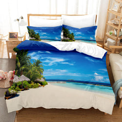 Ocean Bedding Set Quilt Cover Set Without Filler (Online Order Only)