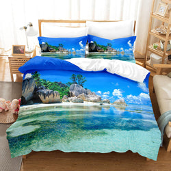 Ocean Bedding Set Quilt Cover Set Without Filler (Online Order Only)