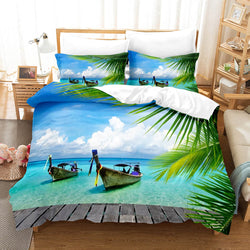 Ocean Bedding Set Quilt Cover Set Without Filler (Online Order Only)