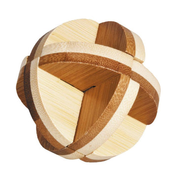 3 Slices 3D Bamboo Puzzle Fridolin (ONLINE ORDER ONLY)
