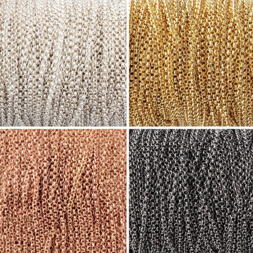 3 Feet - 1.5mm Rolo Link Chain (ONLINE ORDER ONLY)