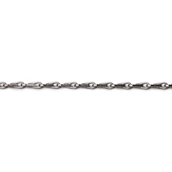 3 Feet - 1mm Tear Drop Link Chain (ONLINE ORDER ONLY)